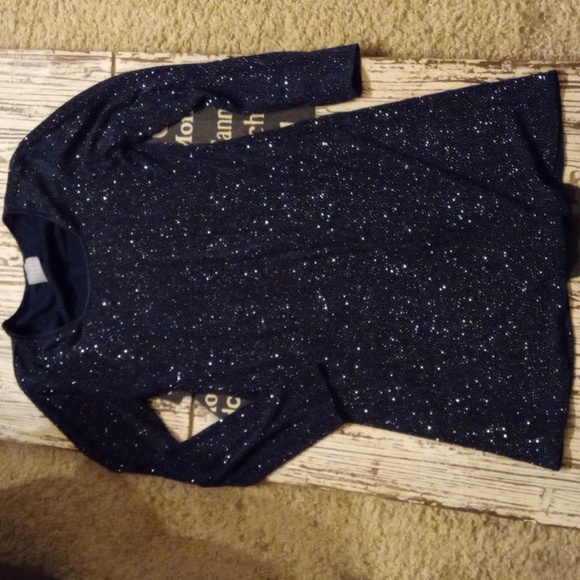Vintage! Navy Sparkle Dress by Rabbit Rabbit Rabbit Designs - Picture 5 of 13